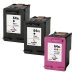 HP 64XL Ink 3PK