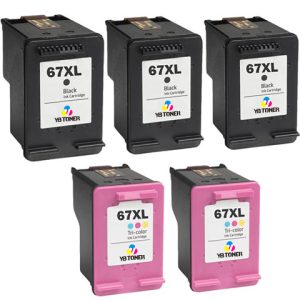 HP 67XL Combo Pack 5PK