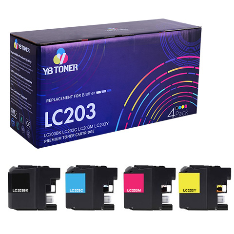 Brother LC203 inks 4-pack