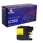 Compatible Brother LC203Y Yellow Ink Cartridge - High Yield