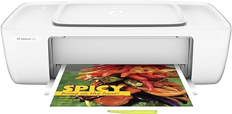 HP DeskJet 1112 ink cartridges' printer