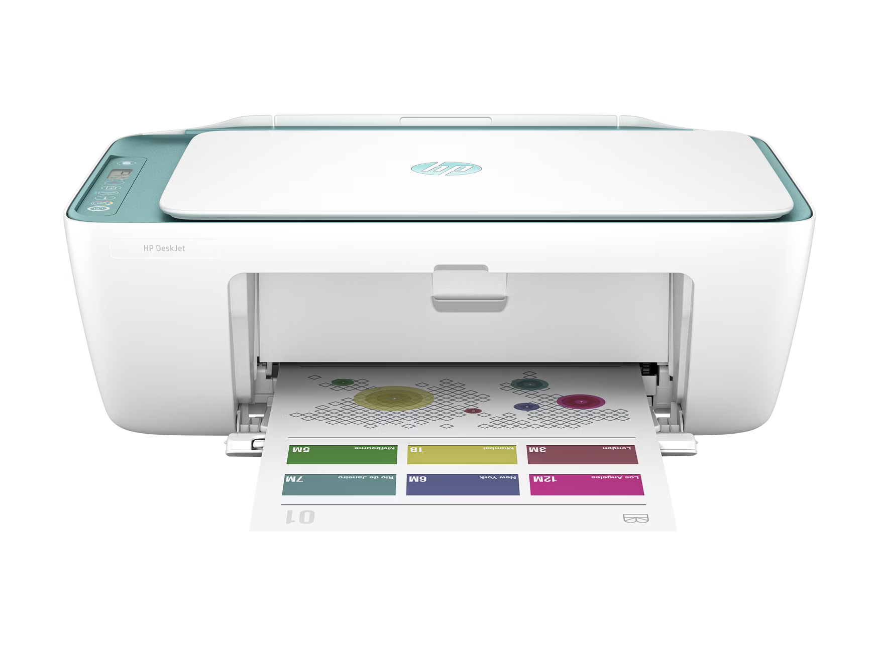 HP DeskJet 2742e ink cartridges' printer