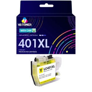 Brother LC401XLY Yellow Ink Cartridge
