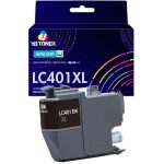 Replacement Brother LC401XL Black Ink Cartridge (LC401XLBK) - High Yield