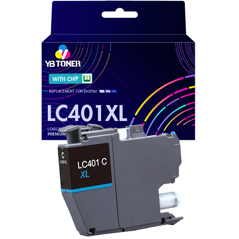 Brother LC401XLC Cyan Ink Cartridge