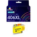 Brother LC406XLY Yellow Ink Cartridge