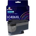 Compatible Brother LC406XLBK High Yield Black Ink Cartridge