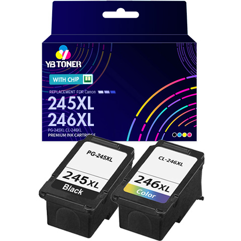 Canon 245XL 246XL Ink Combo Pack of 2