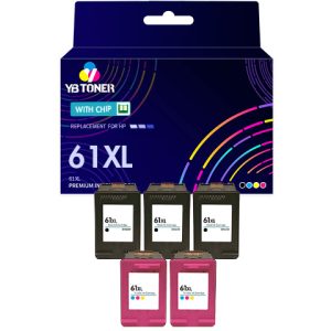 HP 61XL ink 5-Pack