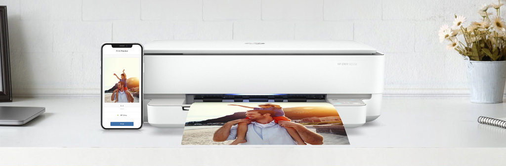 HP Envy 6055e How to Print Photos