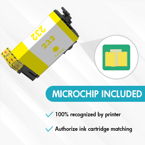 Epson 232 Yellow Ink Cartridge