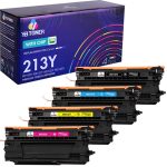 Chip-Ready Compatible HP 213Y Toner Cartridge Set | Extra High Yield | Monitor Toner Levels