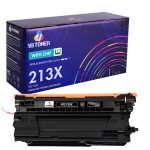 W2130X - Chip-Ready Compatible HP 213X Black Toner Cartridge | Monitors Toner Levels