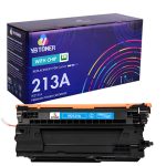 W2131A - Chip-Ready Compatible HP 213A Cyan Toner Cartridge | Monitors Toner Levels