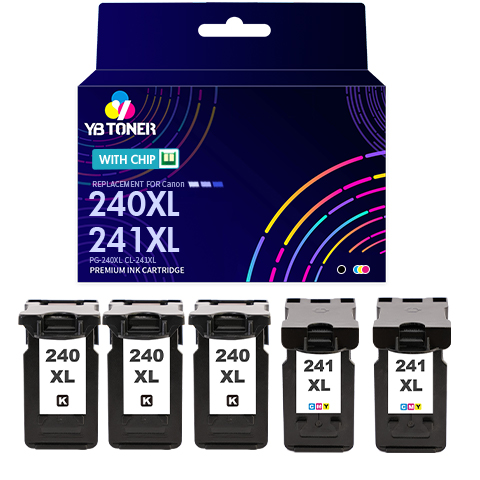 Canon 240XL 241XL Combo Pack