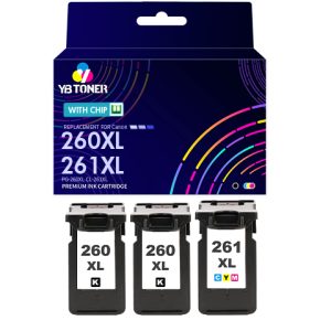 Canon PG-260XL and CL-261XL Ink Cartridges