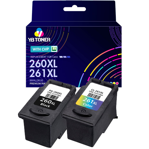 Canon 260XL 261XL ink 2-pack