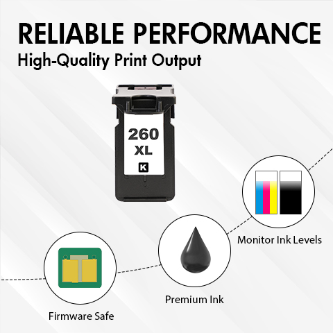 Canon 260XL Black Ink