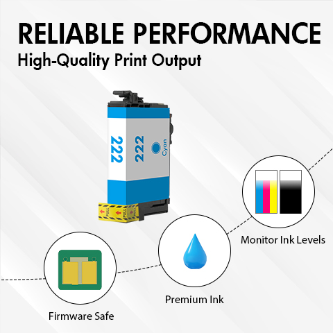 Epson 222 Cyan Cartridge