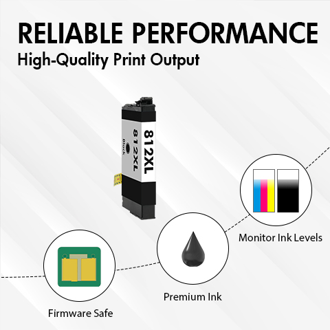Epson 812XL Black Ink