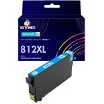 Compatible Epson 812XL Cyan Ink Cartridge - T812XL220-S - High Yield