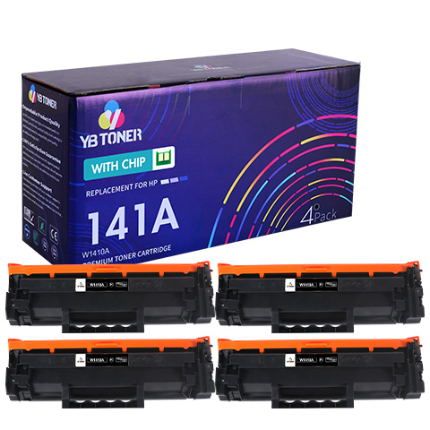 HP 141A Toner Cartridge 4-Pack