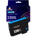 Compatible Epson 220XL Cyan Ink Cartridge - T220XL220-S - High Yield