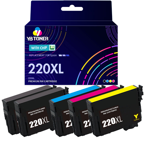 Epson 220XL ink 5-pack