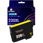 Compatible Epson 220XL Yellow Ink Cartridge - T220XL420-S - High Yield