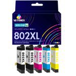 Epson 802XL Cartridge 5-Pack