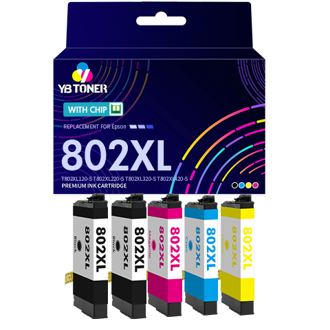 Epson 802XL Cartridge 5-Pack