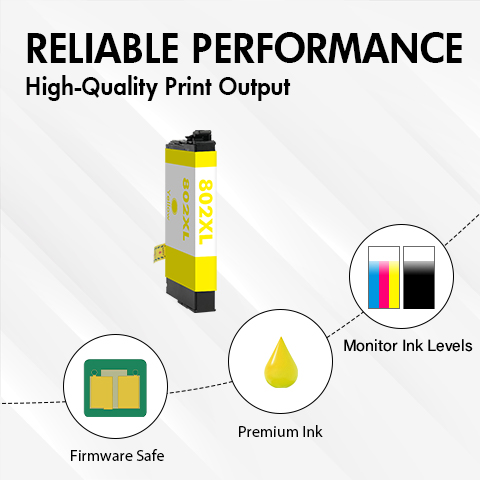 Epson 802XL Yellow Cartridge