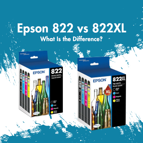 Epson 822 vs 822XL