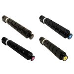 Replacement Canon 034 Toner Cartridge 4-Pack: 1 Black, 1 Cyan, 1 Magenta, 1 Yellow