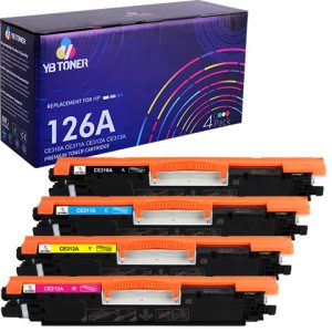 HP 126A Toner Cartridges 4-Pack