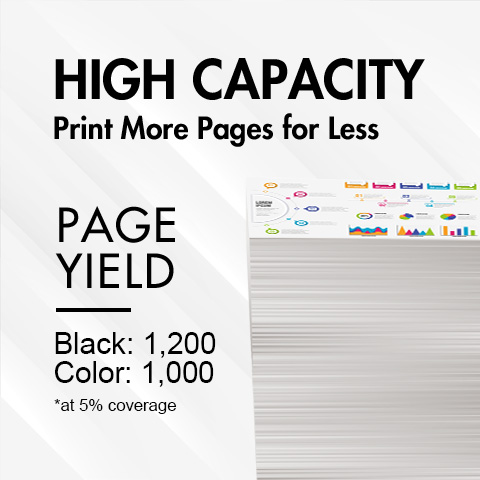 HP 126A Toner Cartridge - page yield