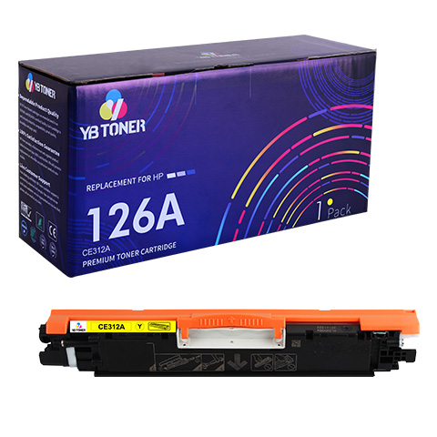 HP 126A Yellow Toner Cartridge replacement