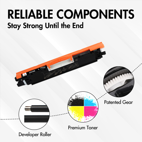 HP 126A Toner Cartridge - print quality