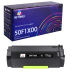 Compatible Lexmark 501X Black Extra High Yield Toner Cartridge- 50F1X00