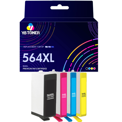 HP 564xl ink cartridges 4-pack