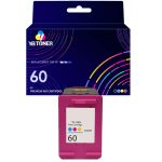Compatible HP 60 Tri-color Ink Cartridge - Standard Yield