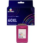 Compatible HP 60XL Tri-color Ink Cartridge - High Yield