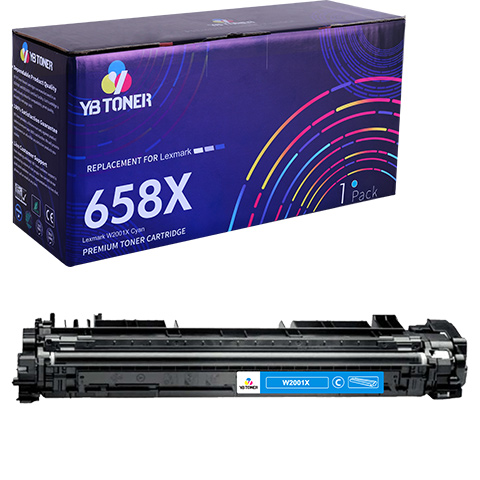 HP 658X Cyan Toner - W2001X