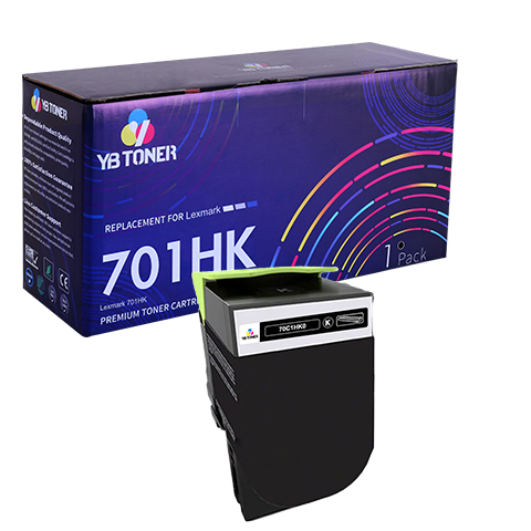 Lexmark 701HK Black Toner