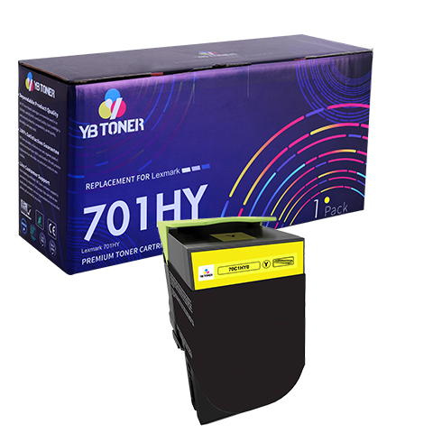 Lexmark 701HY Yellow Toner