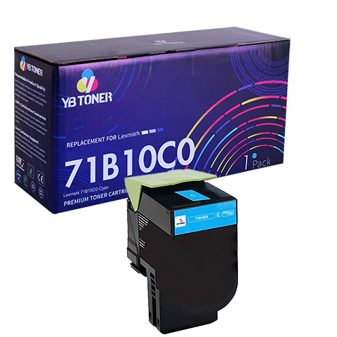 Lexmark 71B10C0 Cyan Toner