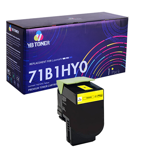 Lexmark 71B1HY0 Yellow Toner