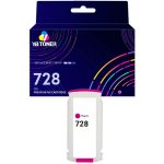 Compatible HP 728 Magenta Ink Cartridge - F9J66A - Standard Yield