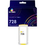 Compatible HP 728 Yellow Ink Cartridge - F9K17A - High Yield