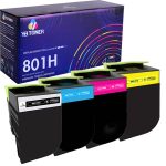 Compatible Lexmark 801H Toner Set - CX410/CX510 Toner - High Yield
